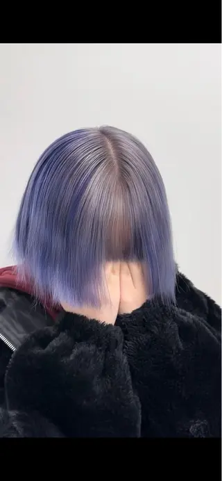 ミディアム カラー 髙木 利央のヘアスタイル