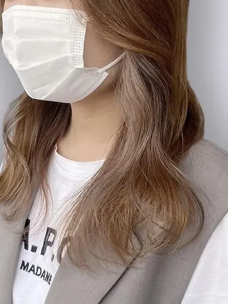 カラー 米倉 一輝のヘアスタイル