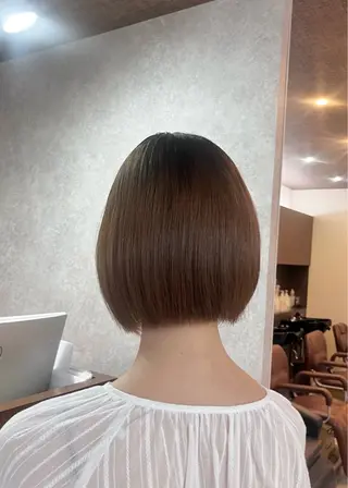 ショート カラー 村田梨乃/ minim hairのヘアスタイル
