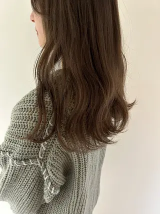 ロング 田中 樹奈のヘアスタイル