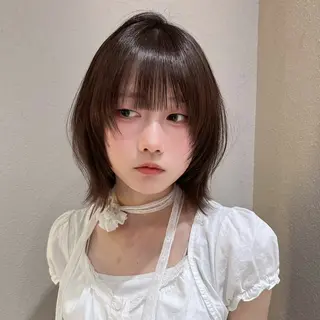 ショート カラー レイヤー/髪質改善 Lond ambreのヘアスタイル