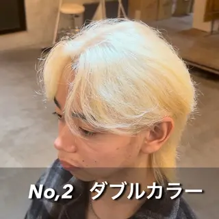 カラー メンズ メンズサロン OVER町田店のヘアスタイル