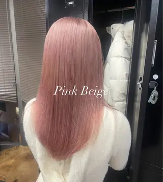 セミロング カラー RIEブリーチ& エクステ特化型のヘアスタイル