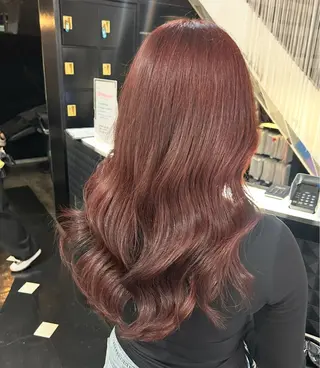 ロング カラー mizu kiのヘアスタイル