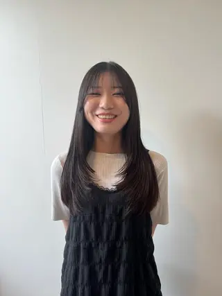 ロング mio/ カットモデル募集中‎のヘアスタイル
