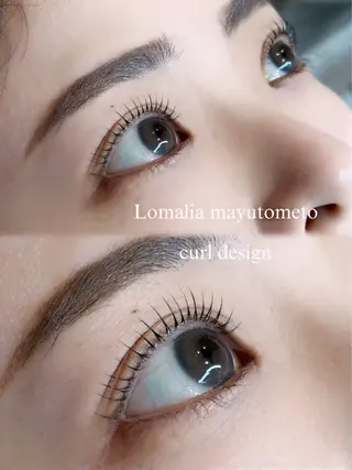 マツエク・マツパ Lomalia 🤍🫧/makoのマツエク・マツパデザイン