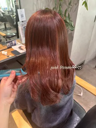 セミロング カラー ヘアアレンジ iona/ハイトーン /ネイルのネイルデザイン