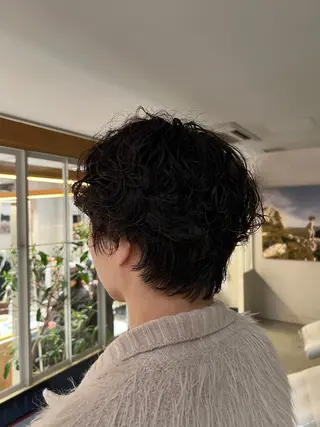 ショート パーマ ﾕｳﾅ/ ショート・ボブ🐰のヘアスタイル