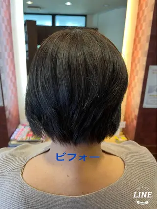ショート 織田 英之のヘアスタイル