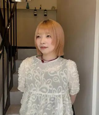 ミディアム 姫路美容室 『neu』のヘアスタイル