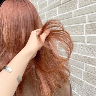 ミディアム カラー パーマ ヘアアレンジ メンズ キッズ ネイル マツエク・マツパ Amelie yunのヘアスタイル