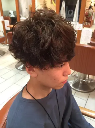 ショート ミディアム セミロング ロング カラー パーマ メンズ 可愛いを作る神 ナオヒロのヘアスタイル