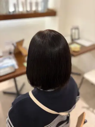 ミディアム 髪質改善カラー 貝本 遥那 🧸⸝⋆*のヘアスタイル
