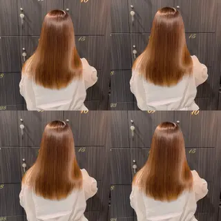 セミロング 【溝の口の艶髪の神様 】EARTHのヘアスタイル