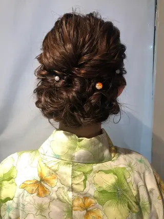 ヘアアレンジ 代表 土屋ヒロユキ ショートカットのヘアスタイル