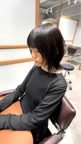 ミディアム カラー 伊藤 慎吾のヘアスタイル