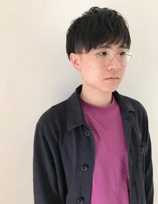 メンズ 丹羽大喜 縮毛矯正/美髪矯正のヘアスタイル