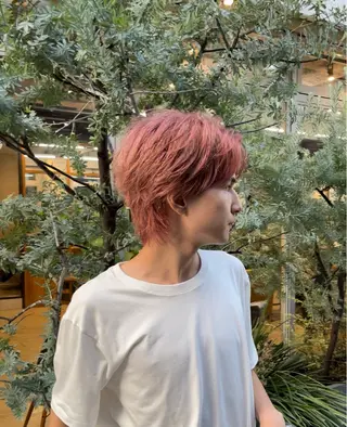 ショート カラー 野田 尚Jr.スタイリストのヘアスタイル