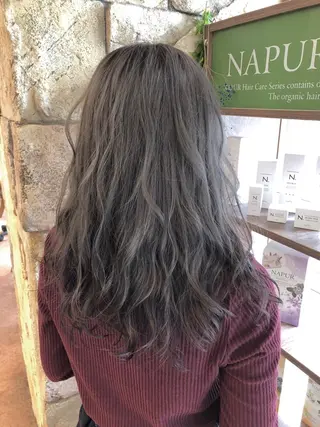 ロング カラー 大竹 哲也のヘアスタイル