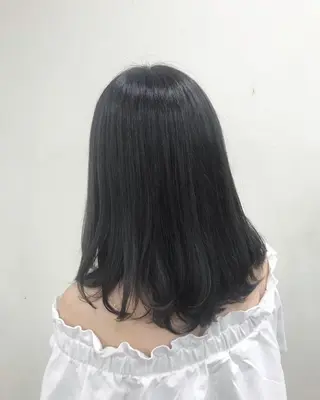 セミロング カラー 🌛ダブルカラー 🌜SAYAKAのヘアスタイル