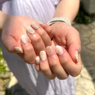 ミディアム ネイル SalonPrima 西院Nail&Eyeのネイルデザイン