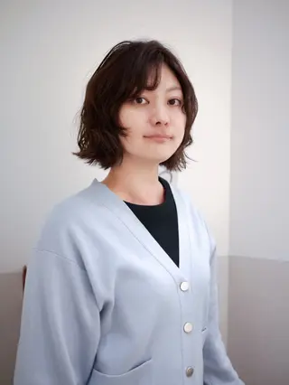 ショート カラー パーマ 名古屋/本山 IRENのヘアスタイル