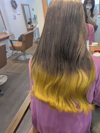 ロング ︎︎🌈レイヤー/ 蒲田東口/藤原のヘアスタイル