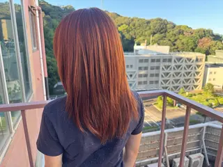セミロング カラー Viage (ビアージュ)のヘアスタイル