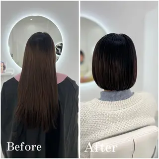ショート ✄﻿aini天王寺 ✄﻿ゆ乃のヘアスタイル