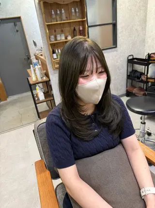 ロング 髪質改善/縮毛矯正 /メンズ/佐澤りょうのヘアスタイル