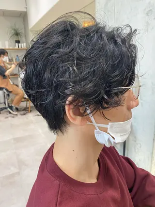 パーマ メンズ 似合う髪型見つけます AYAKAのヘアスタイル