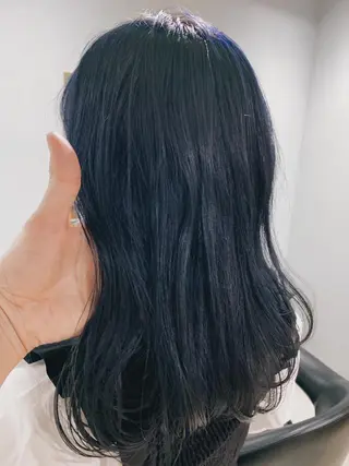 セミロング カラー ヘアアレンジ ボブパーマコテ巻き風 パーマNo1深江秀平のヘアスタイル