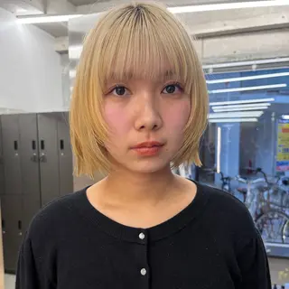 ショート カラー ボブ/ショート/ 得意です◎平井🌱のヘアスタイル