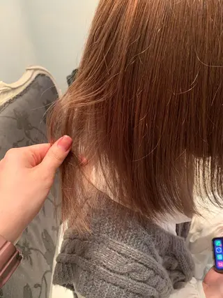 ミディアム カラー Takahashi Yuriのヘアスタイル