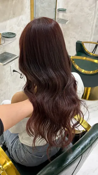 ロング 縮毛矯正🎀髪質改善 の専門家tomonaのヘアスタイル