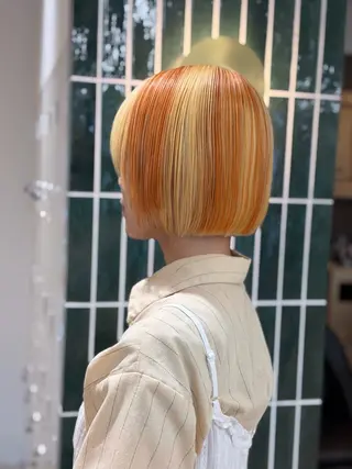 ショート 🌈モテ色 村上のぶきのヘアスタイル