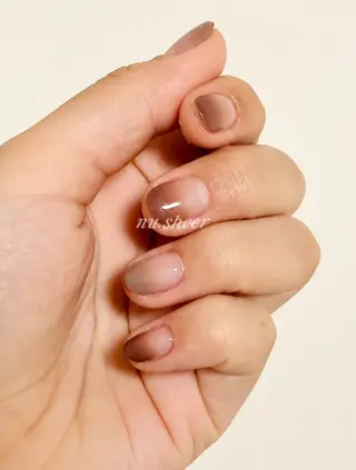 ネイル nu.sheer honoのネイルデザイン