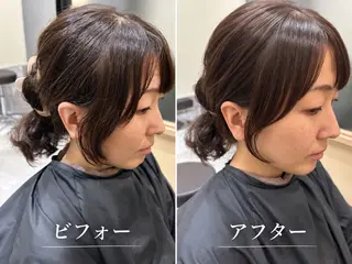 ミディアム 久木原 ゆりのヘアスタイル