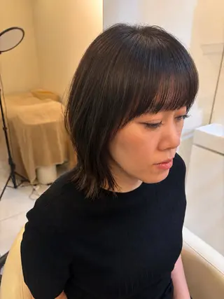 ミディアム igrek田口 響希のヘアスタイル