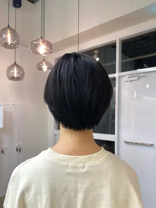 ショート サトウ リョウのヘアスタイル