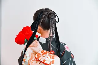 ヘアアレンジ 三富 千秋のヘアスタイル