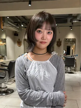ショート ボブ/メンズパーマ 琢磨のヘアスタイル