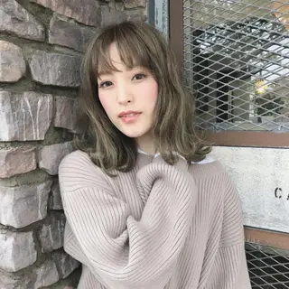 ミディアム カラー パーマ ヘアアレンジ タナハラ クミコのその他イメージ