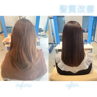 ロング カラー 髪質改善 RYOのヘアスタイル