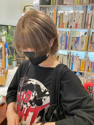 ミディアム Moca 〰️のヘアスタイル
