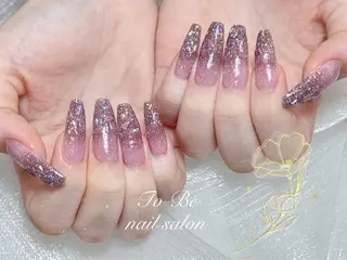 ロング Nail Salon To Be珈月のネイルデザイン