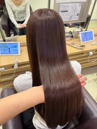 ロング 🖤KANON🖤 🫧透明感カラー🫧のヘアスタイル