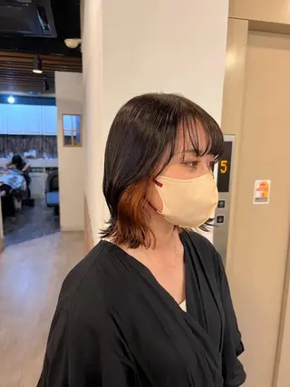 ミディアム LAMP mashiroのヘアスタイル