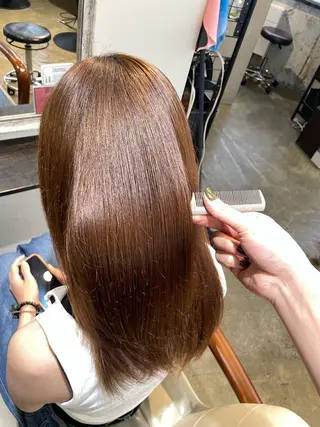 ロング ニュアンスカラー/ 🫧レミ(坊主)のヘアスタイル
