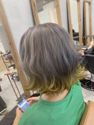 ショート カラー 赤み消し×髪質改善 🍏上田晃司のヘアスタイル